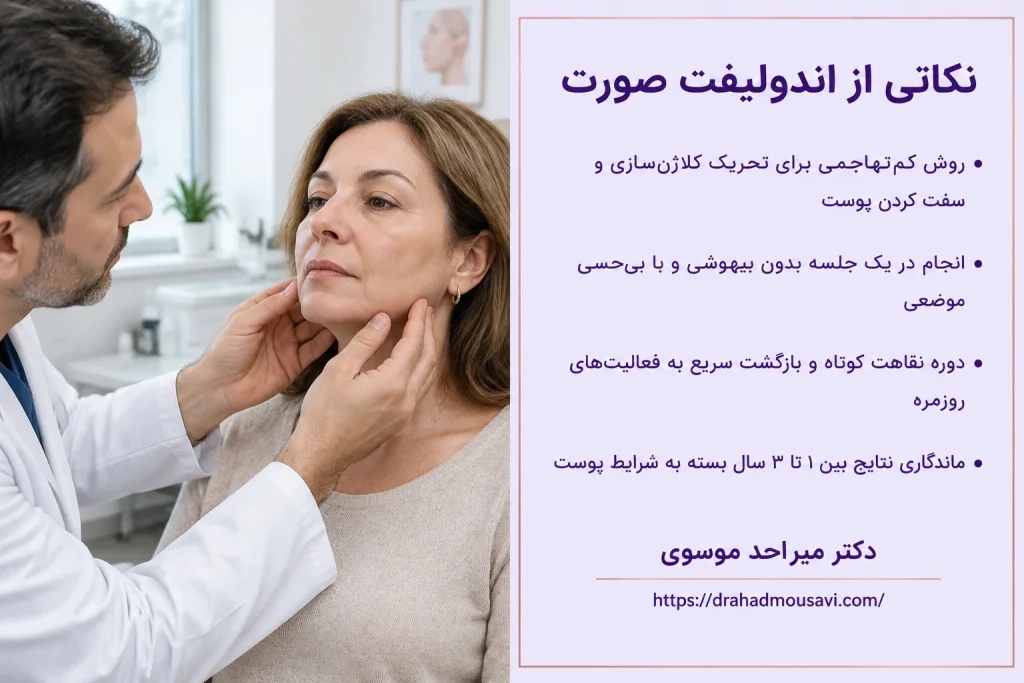 نکاتی در خصوص اندولیفت صورت که نمیدانستید